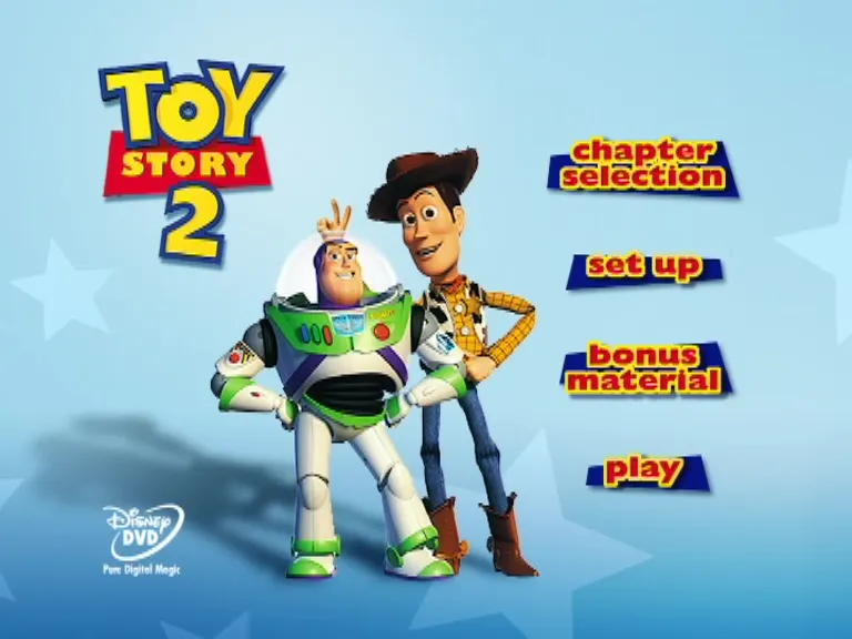 toy story dvd menu 2000