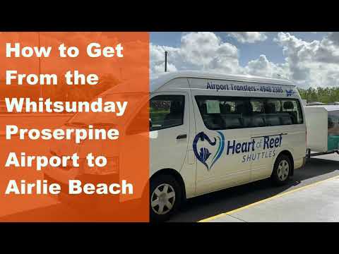 transfer from proserpine airport to airlie beach