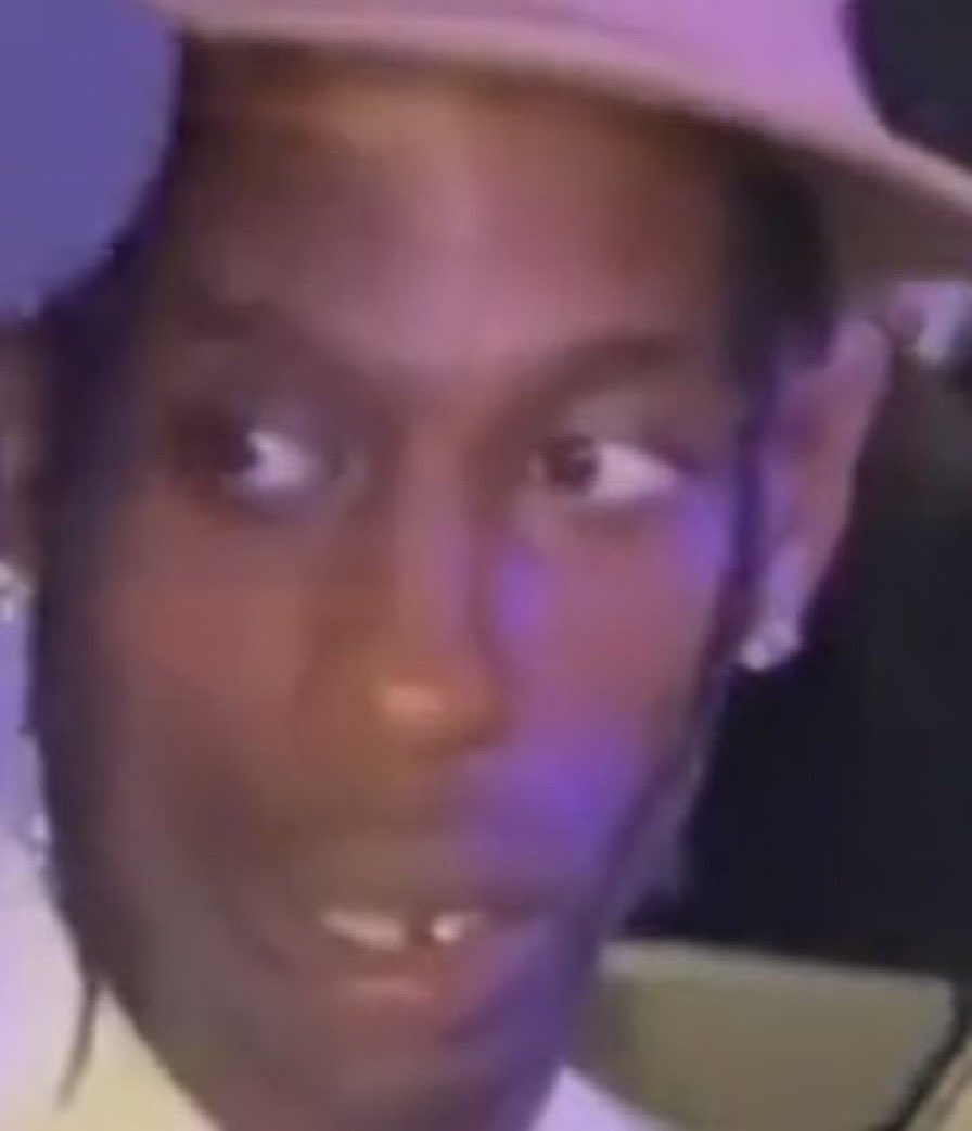 travis scott funny face