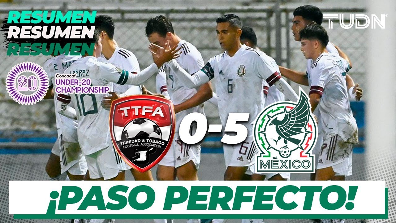 trinidad y tobago vs mexico sub 20