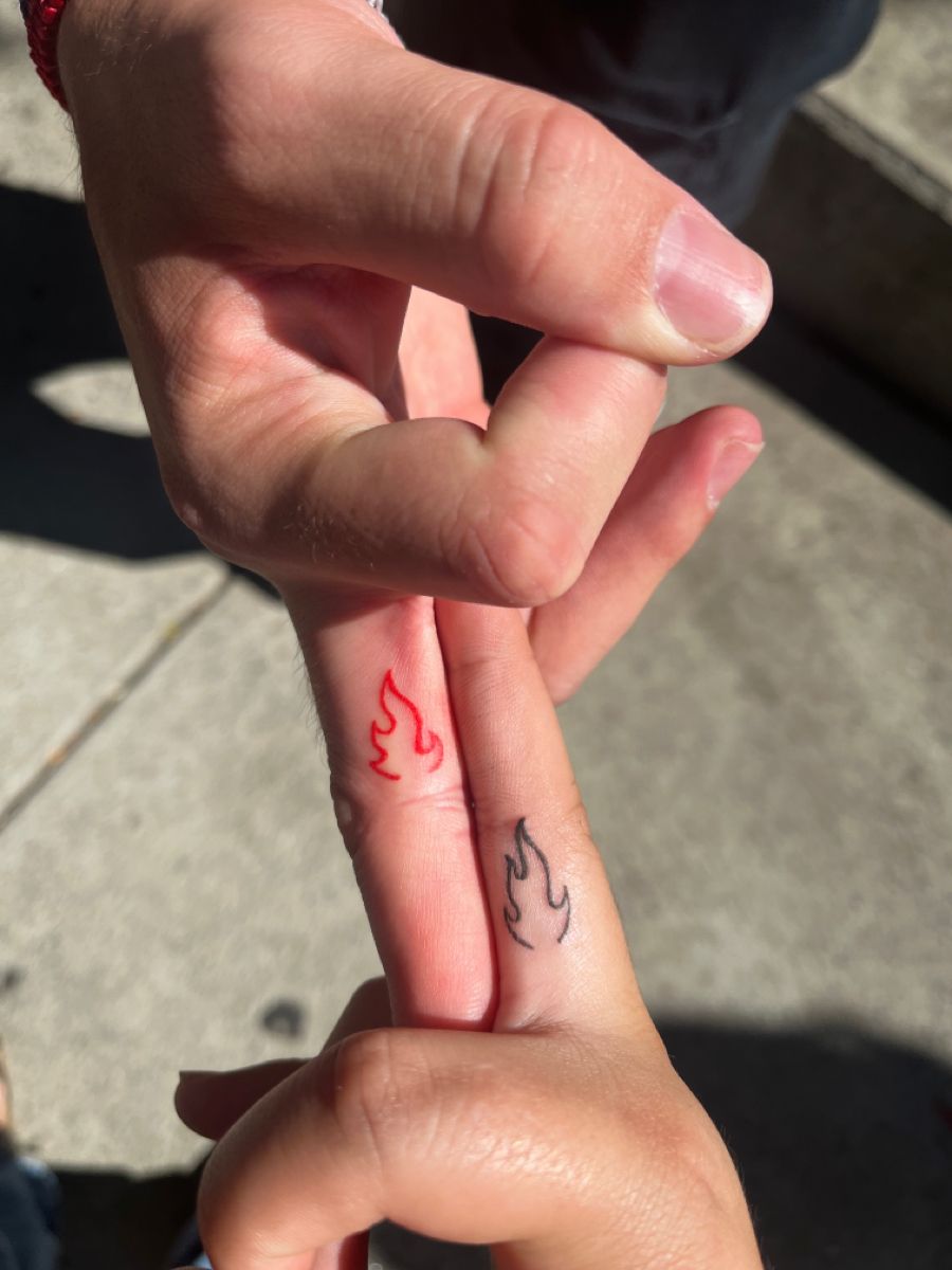 twin flame tattoos