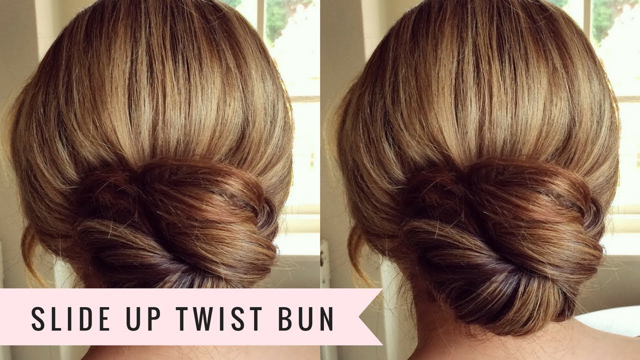 twist hair bun