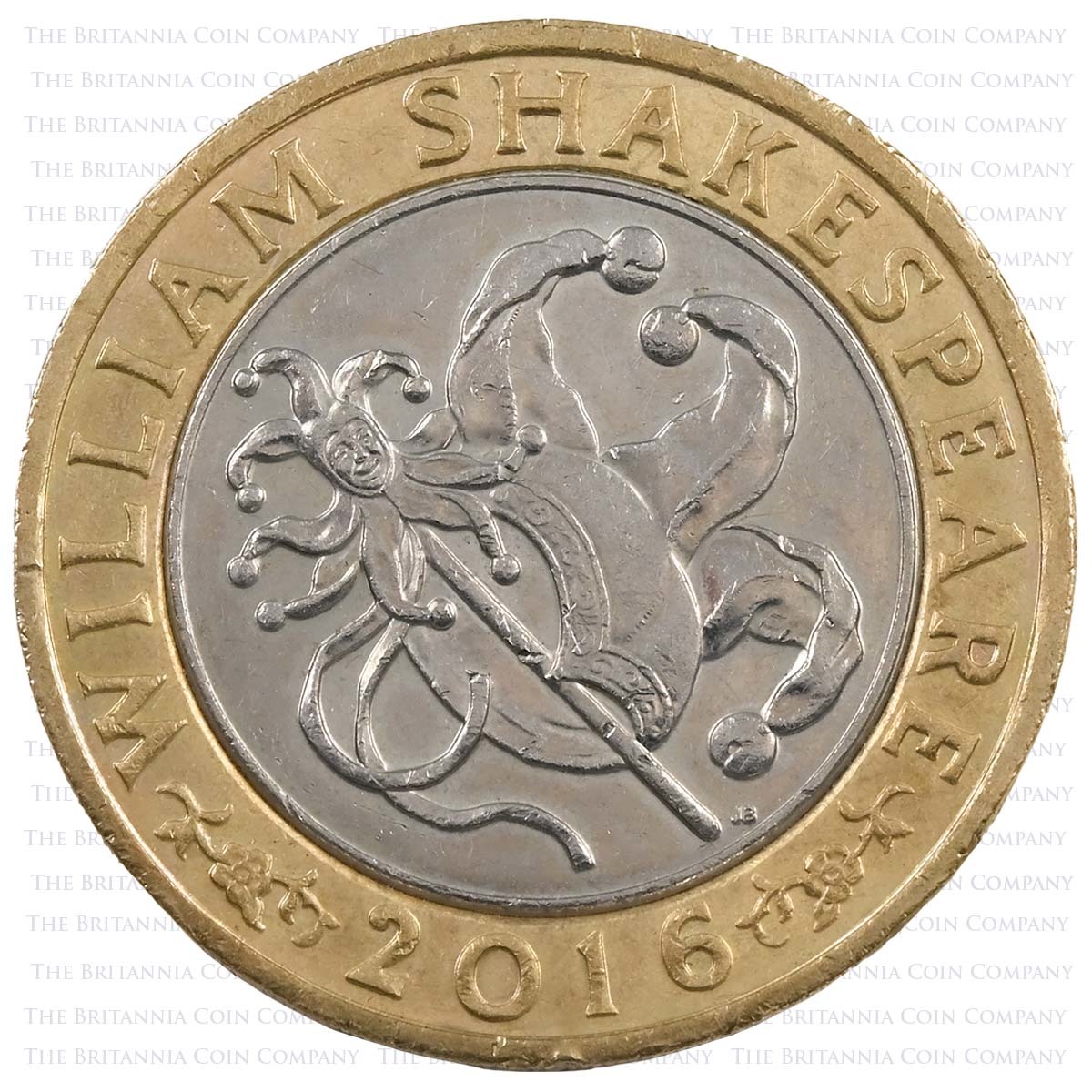 two pound coin shakespeare 2016