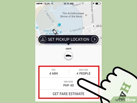 uber calculate fare