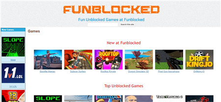 unblocked gaming websites