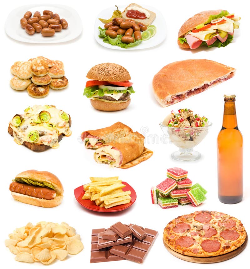 unhealthy food pics