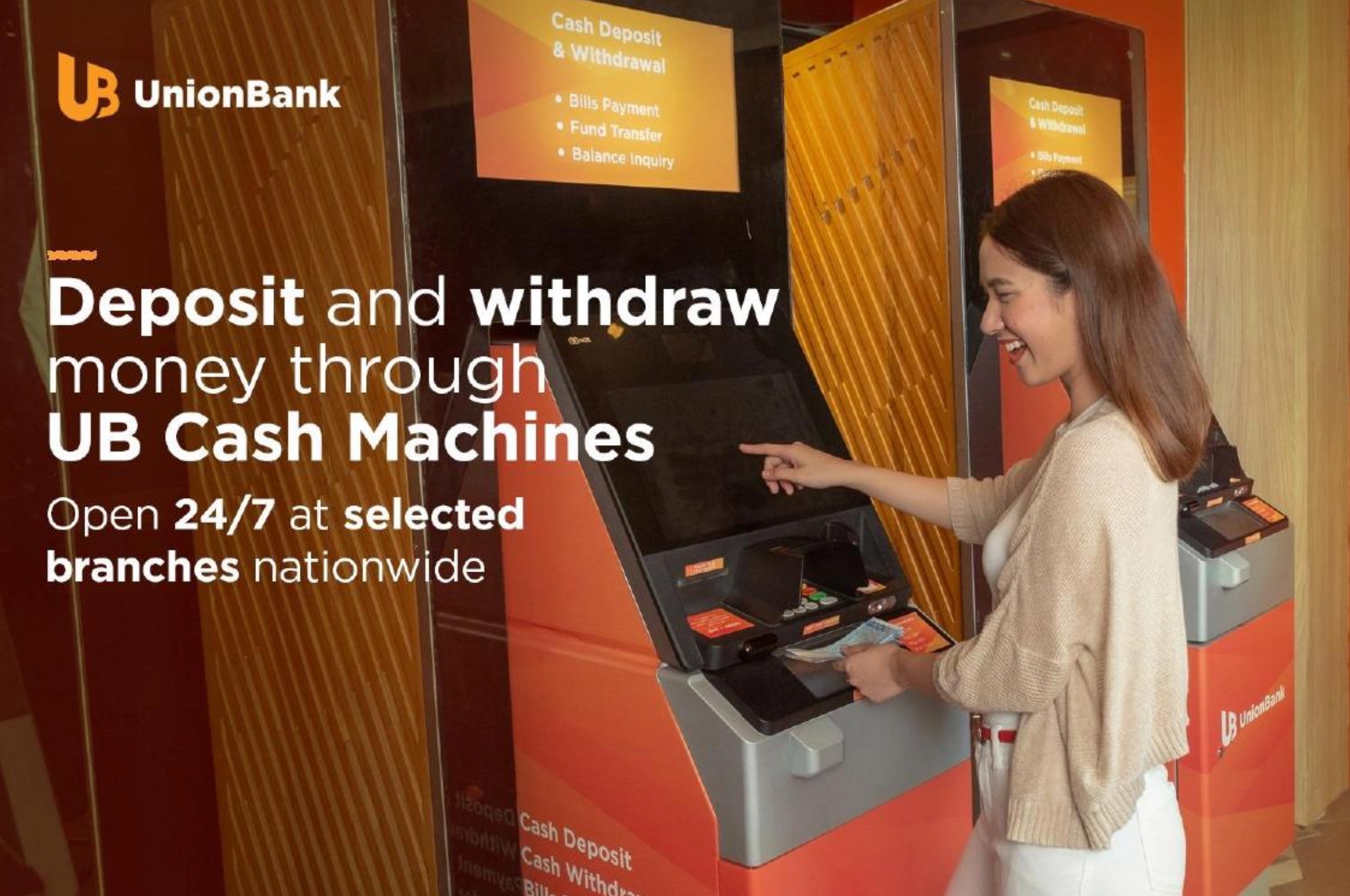 union bank deposit machine