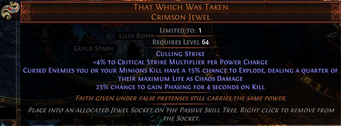 unique jewels poe