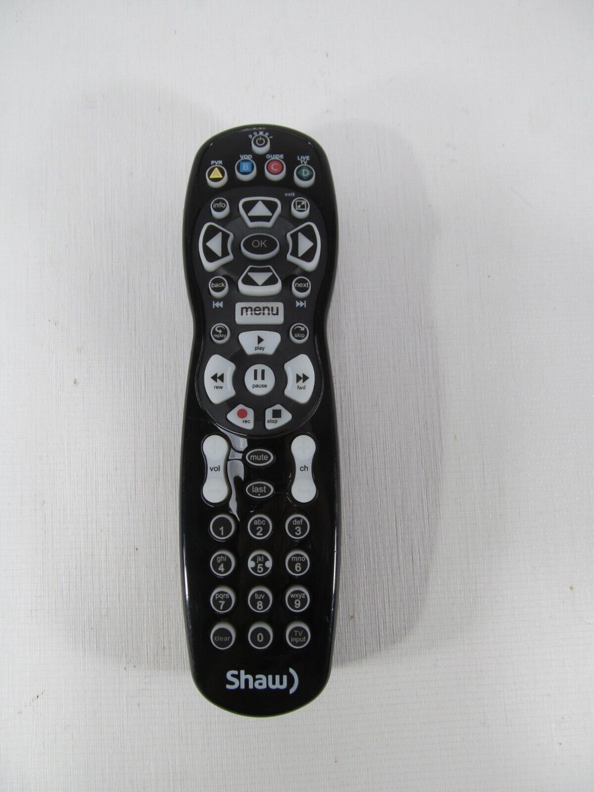 universal remote shaw