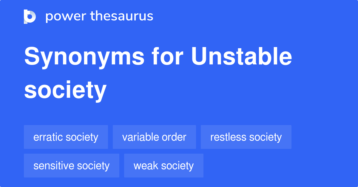 unstable synonym