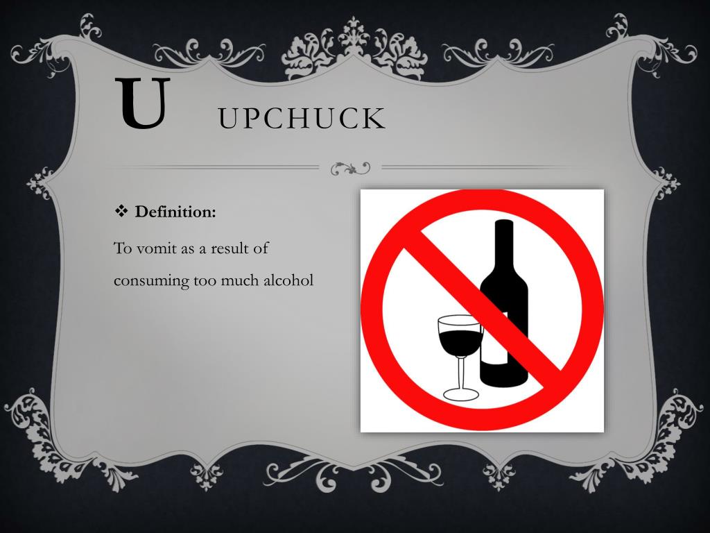 upchuck meaning