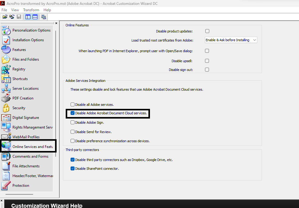 uploading attachments to adobe document cloud