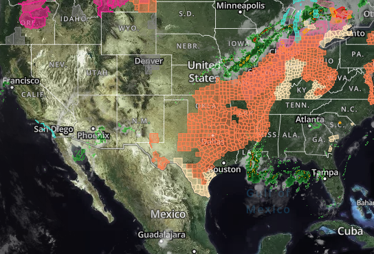 usa weather radar