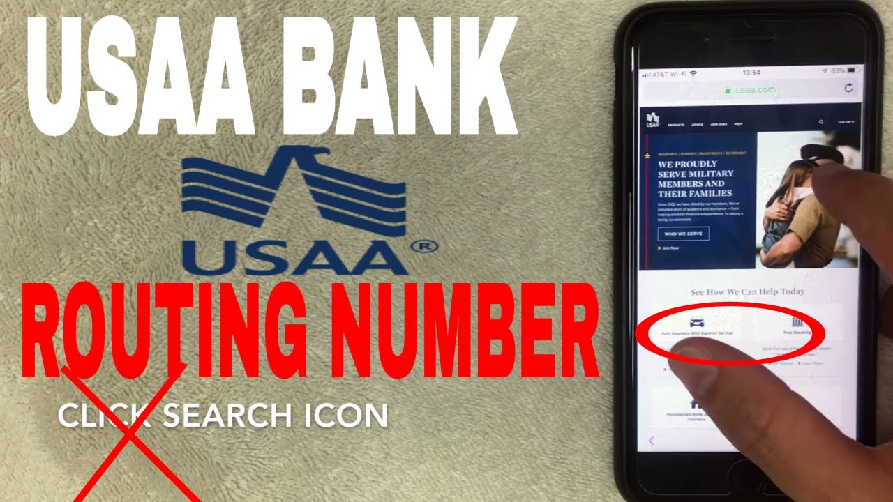 usaa routing nunber