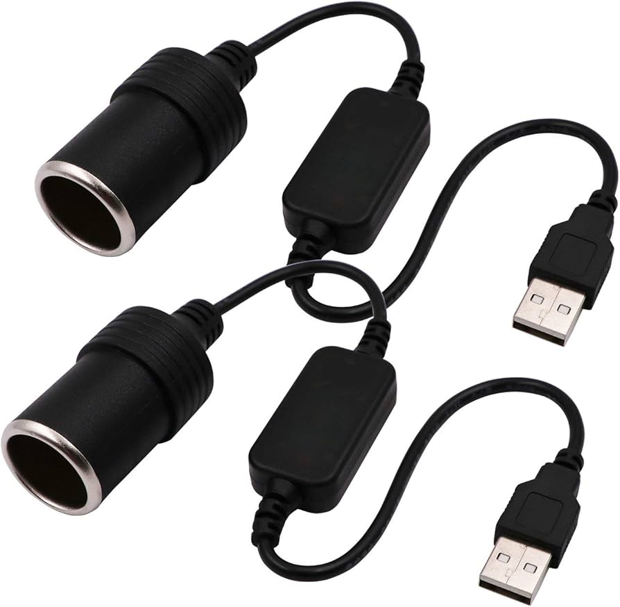 usb to car lighter socket