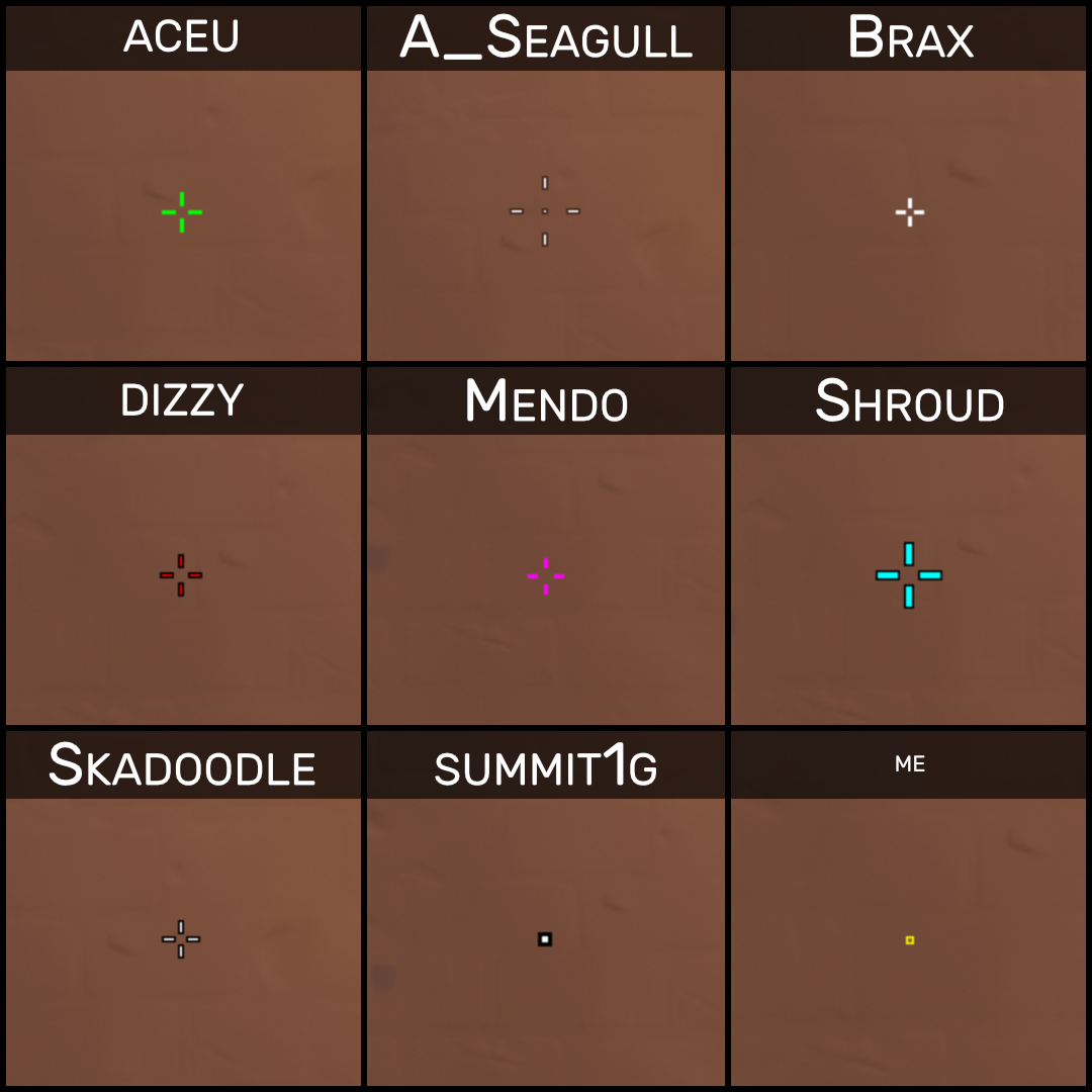 valorant crosshairs
