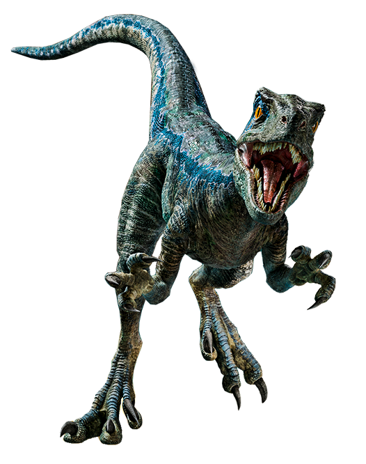 velociraptor blue