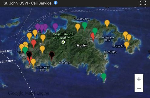 verizon coverage virgin islands