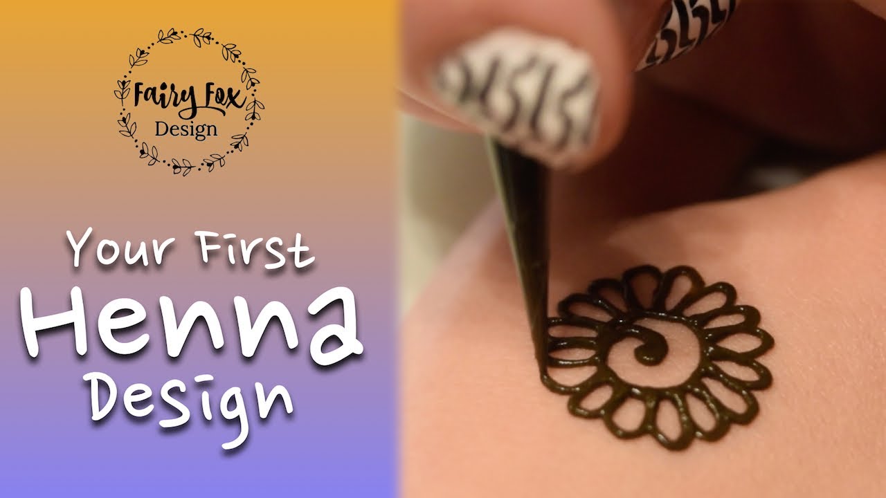 very simple henna designs