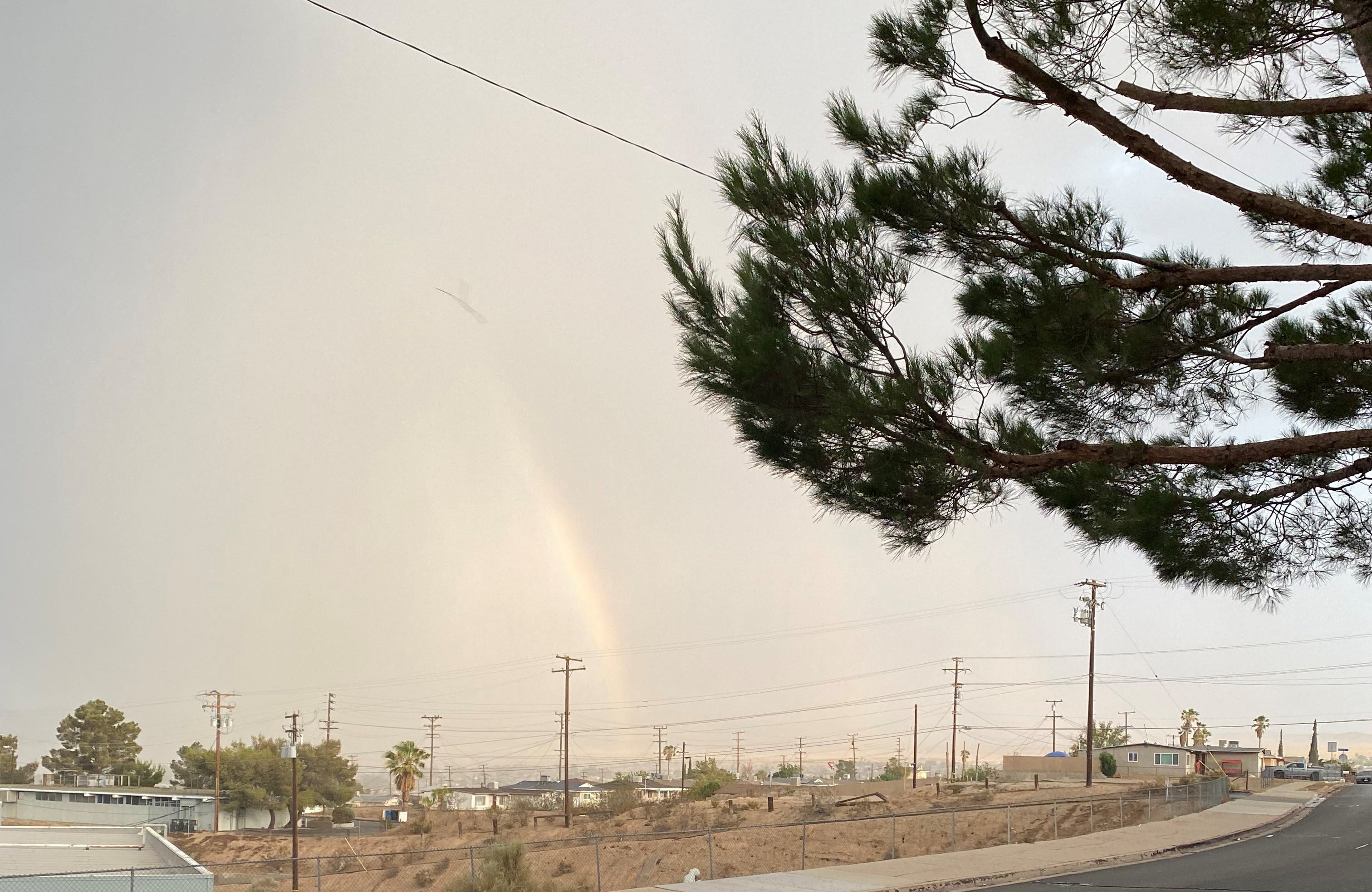 victorville rain