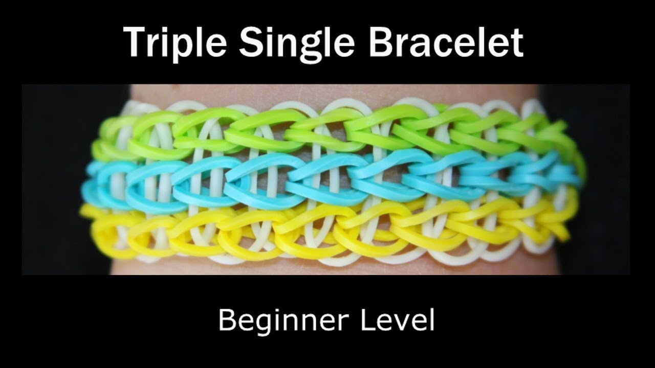 video bracelet rainbow loom