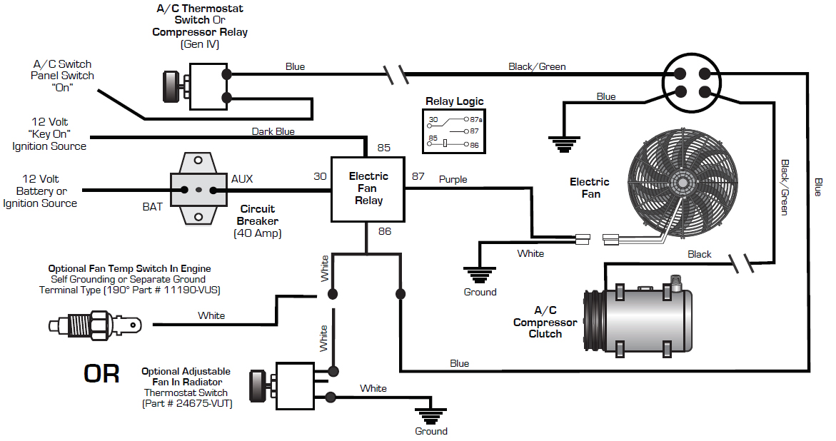 vintage air wiring schematic