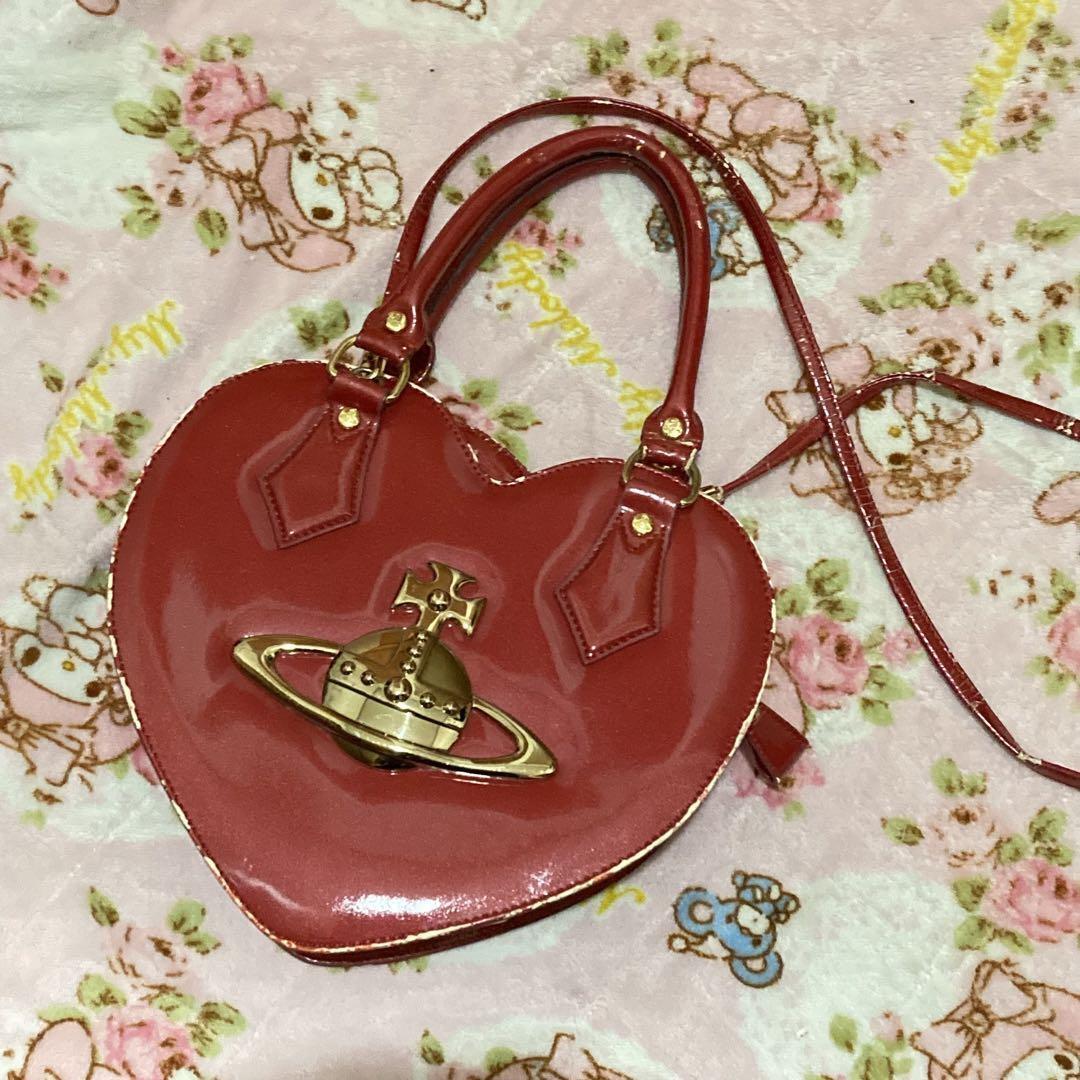 vivienne westwood red handbag