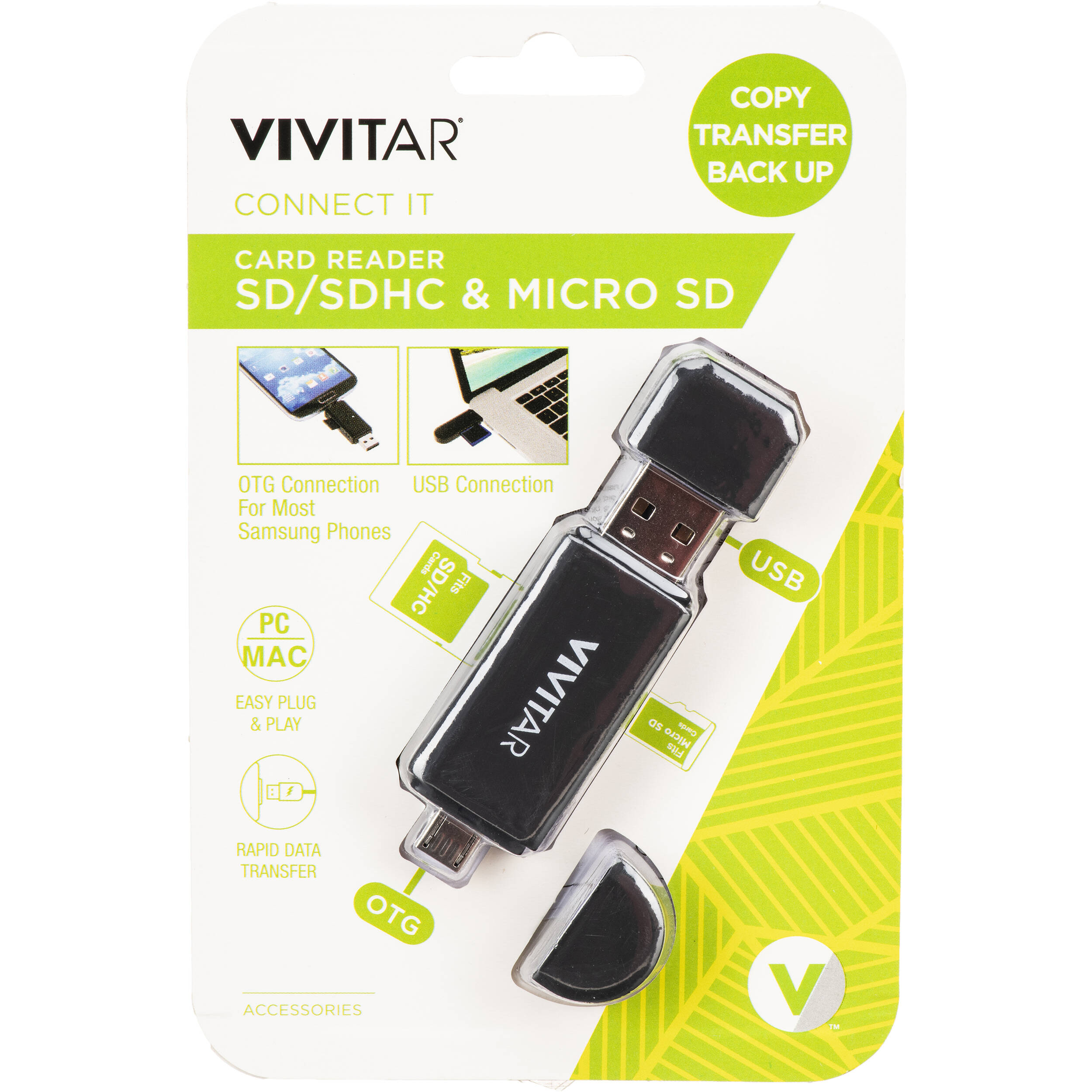 vivitar card reader