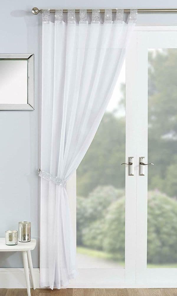 voile curtain panel