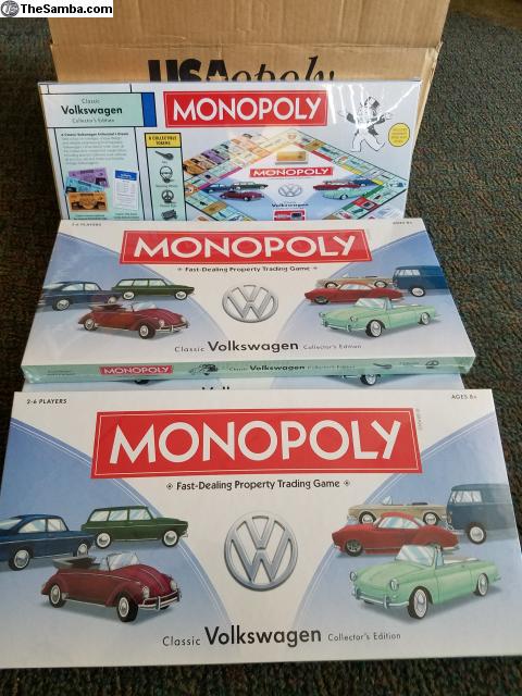 volkswagen monopoly board game