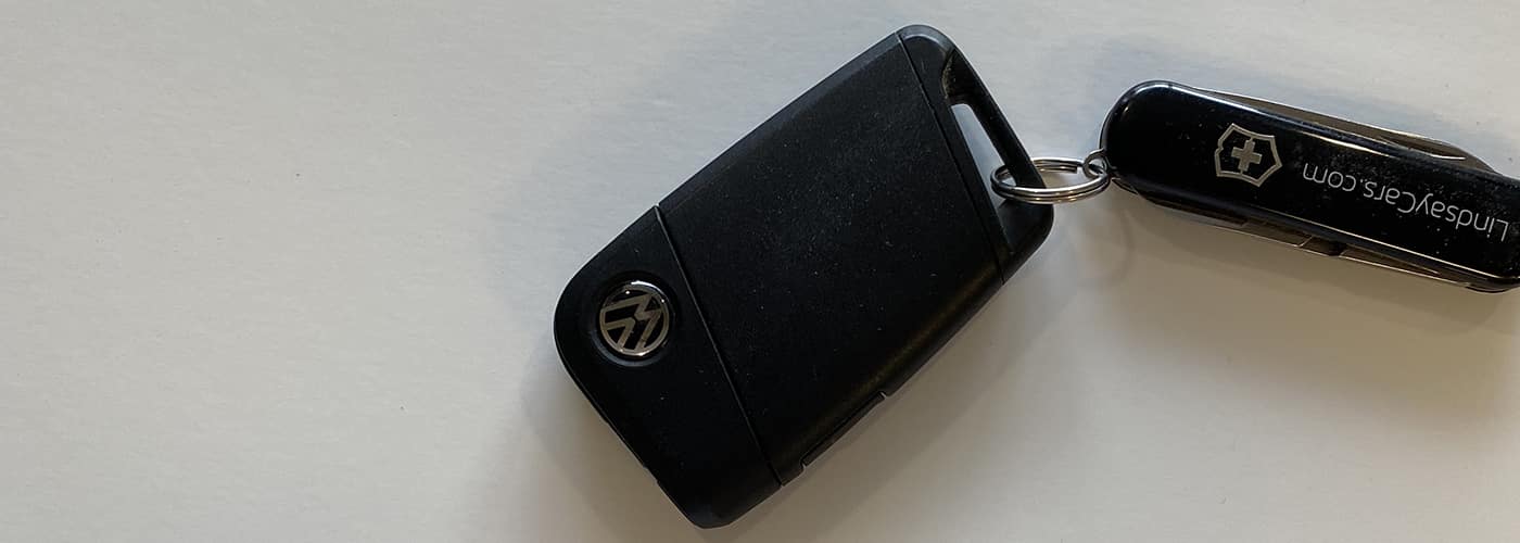 vw golf key battery