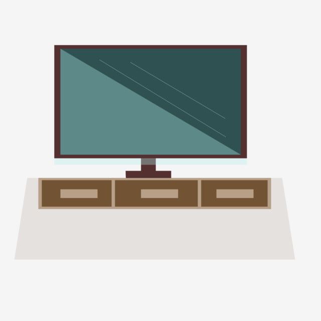 wall tv clipart
