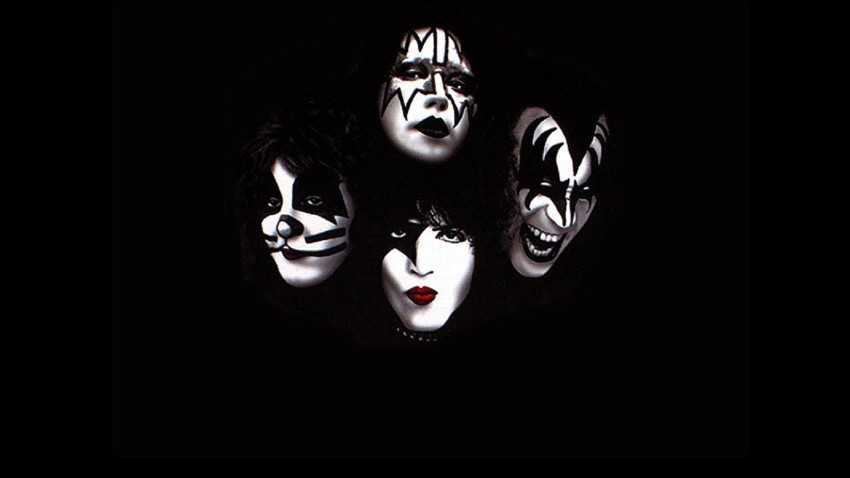 wallpaper kiss band