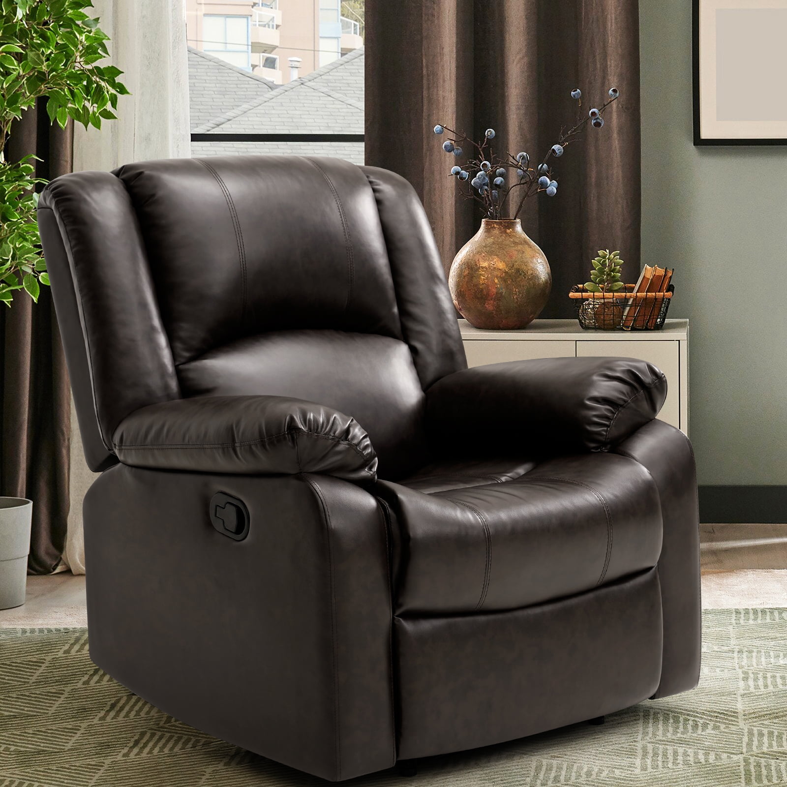 walmart recliners leather