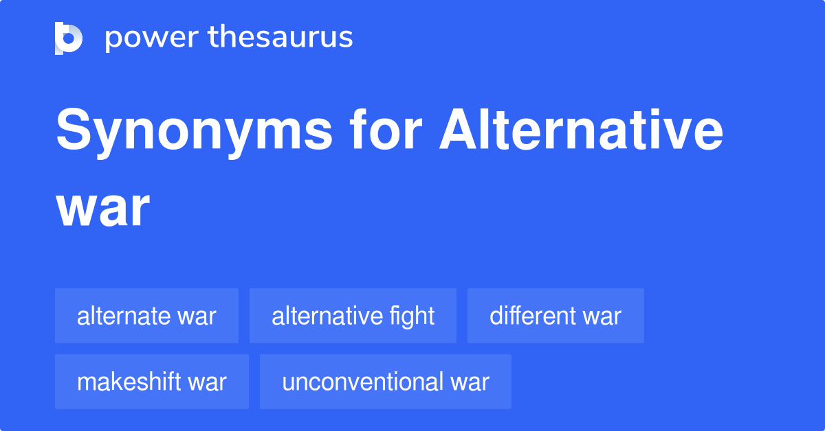 war thesaurus