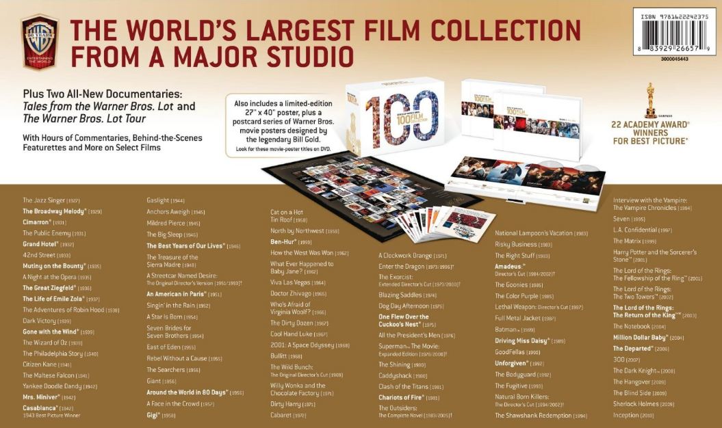 warner bros movies 2013