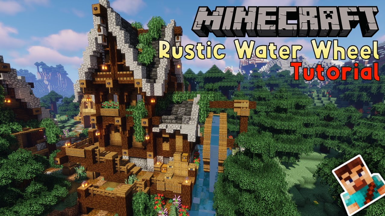 water wheel minecraft