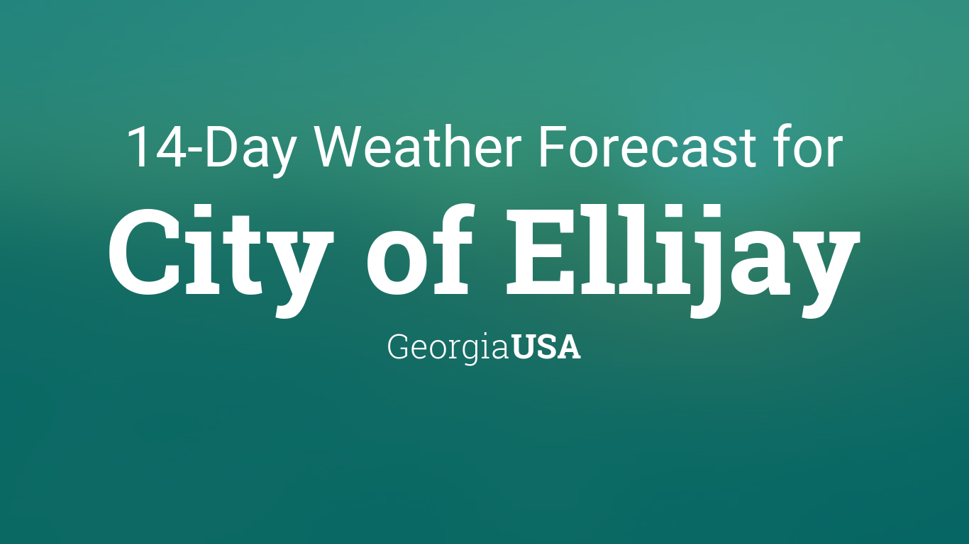 weather ellijay ga 30540