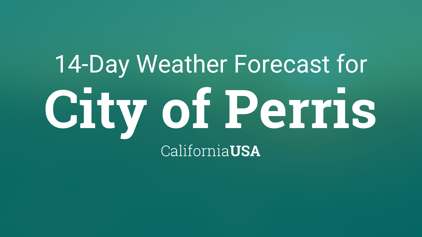 weather perris ca