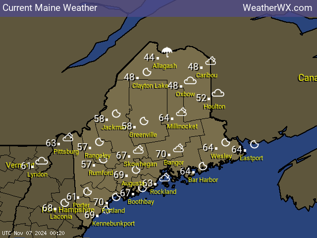 weather today portland maine