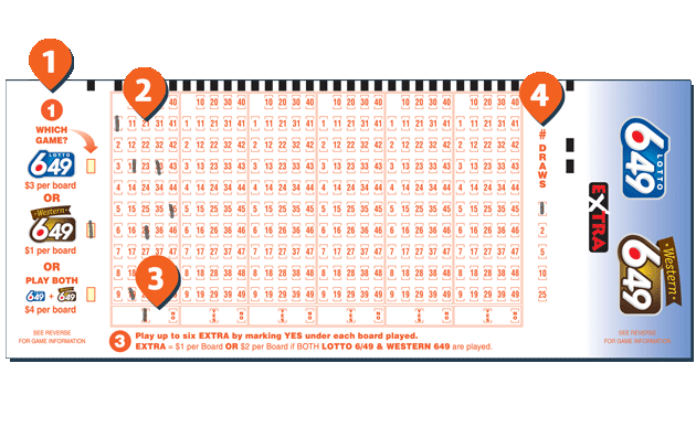 western 649 winning numbers