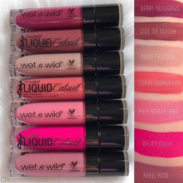 wet and wild catsuit liquid lipstick