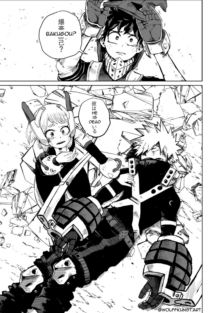 what happens to bakugo in the manga