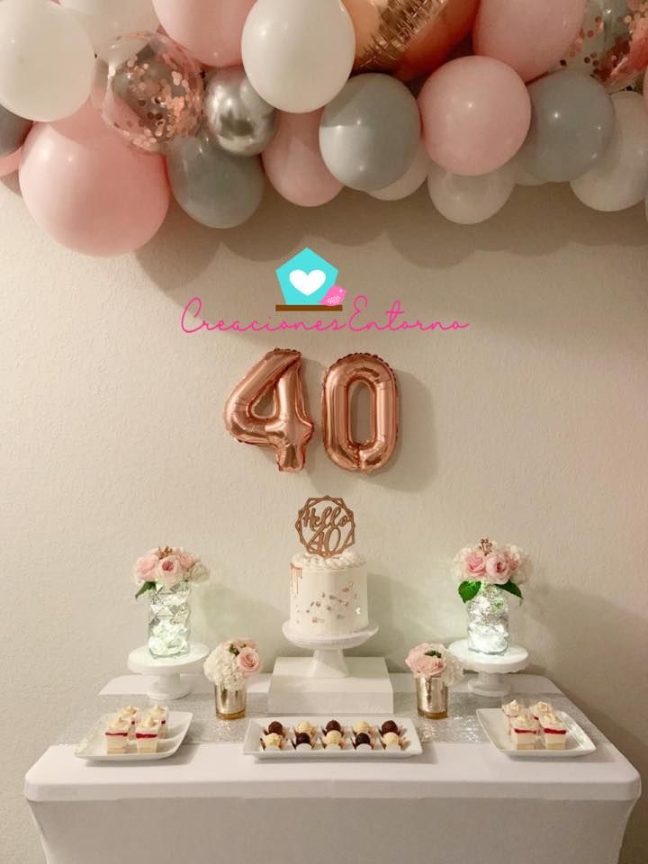 what is the color for 40th birthday