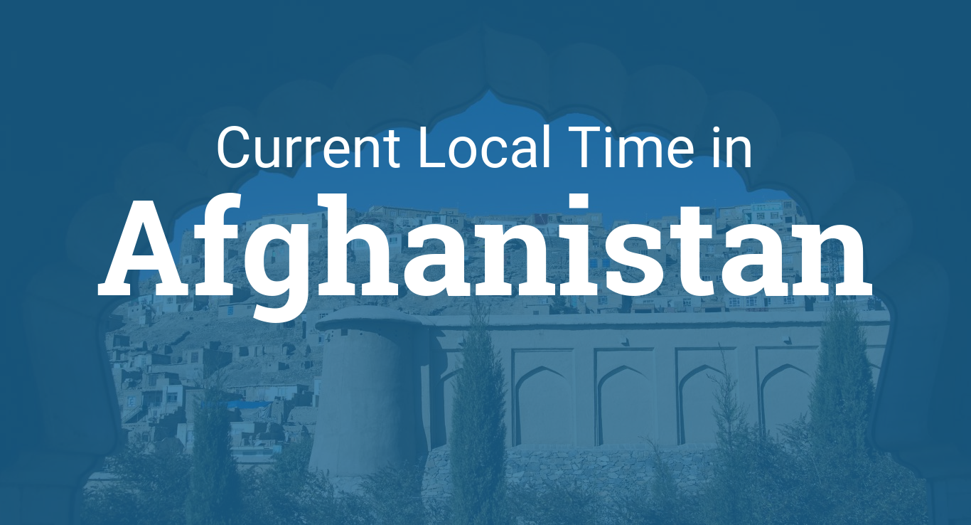 what is the time in afghanistan kabul