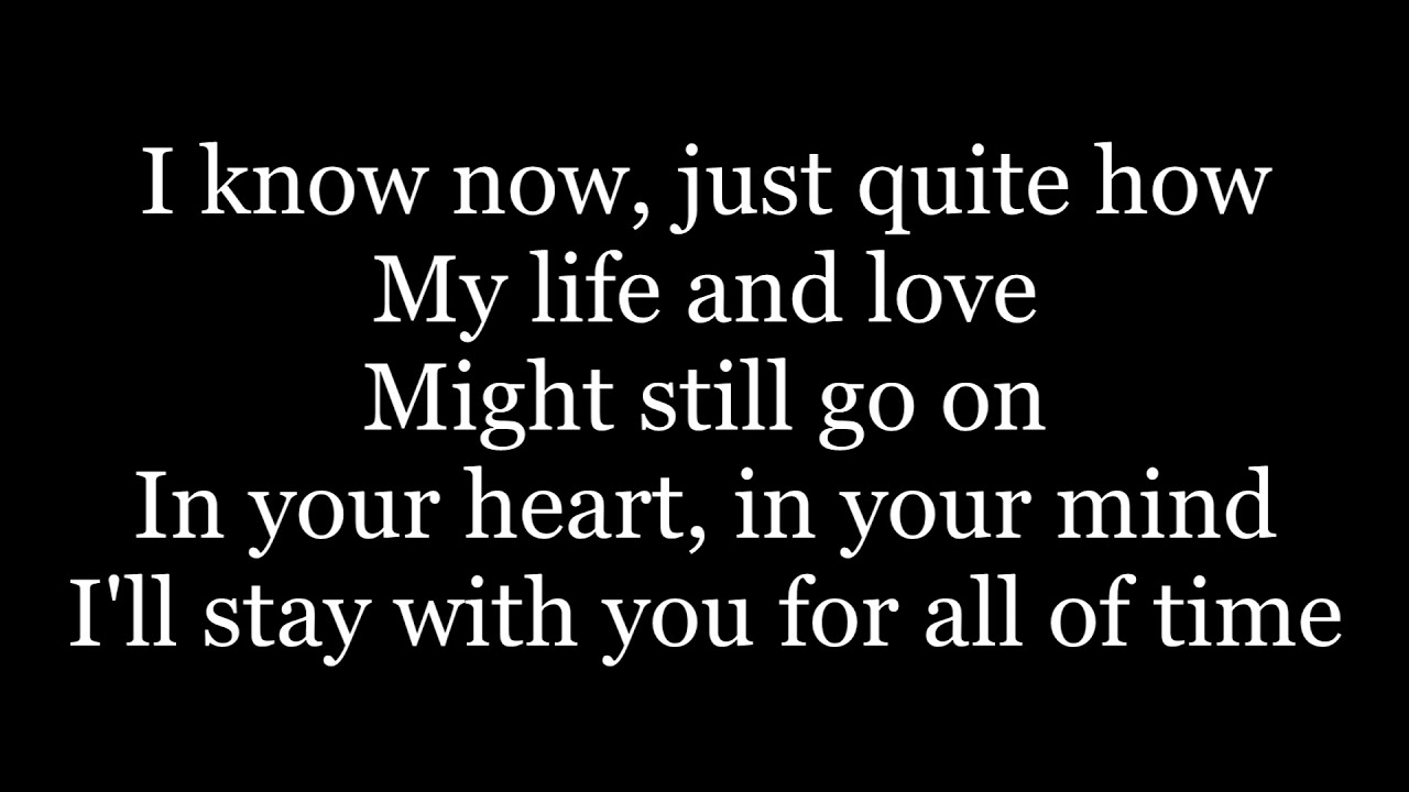 wherever you go lyrics