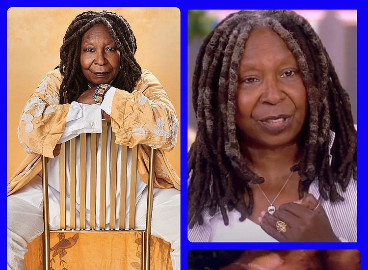 whoopi goldberg folding chair necklace