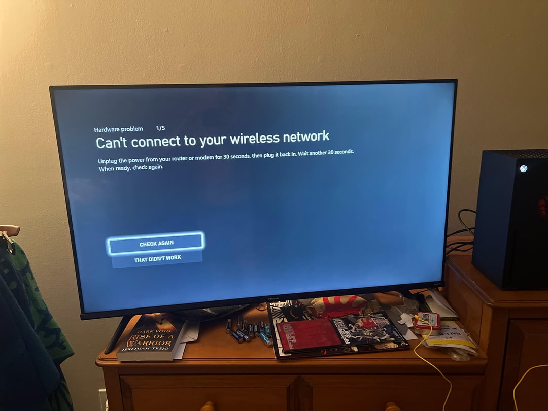 why is my xbox not connecting to the internet