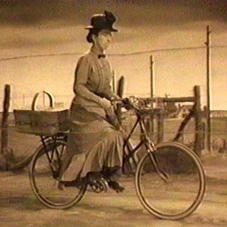 wicked witch of the west on a bike