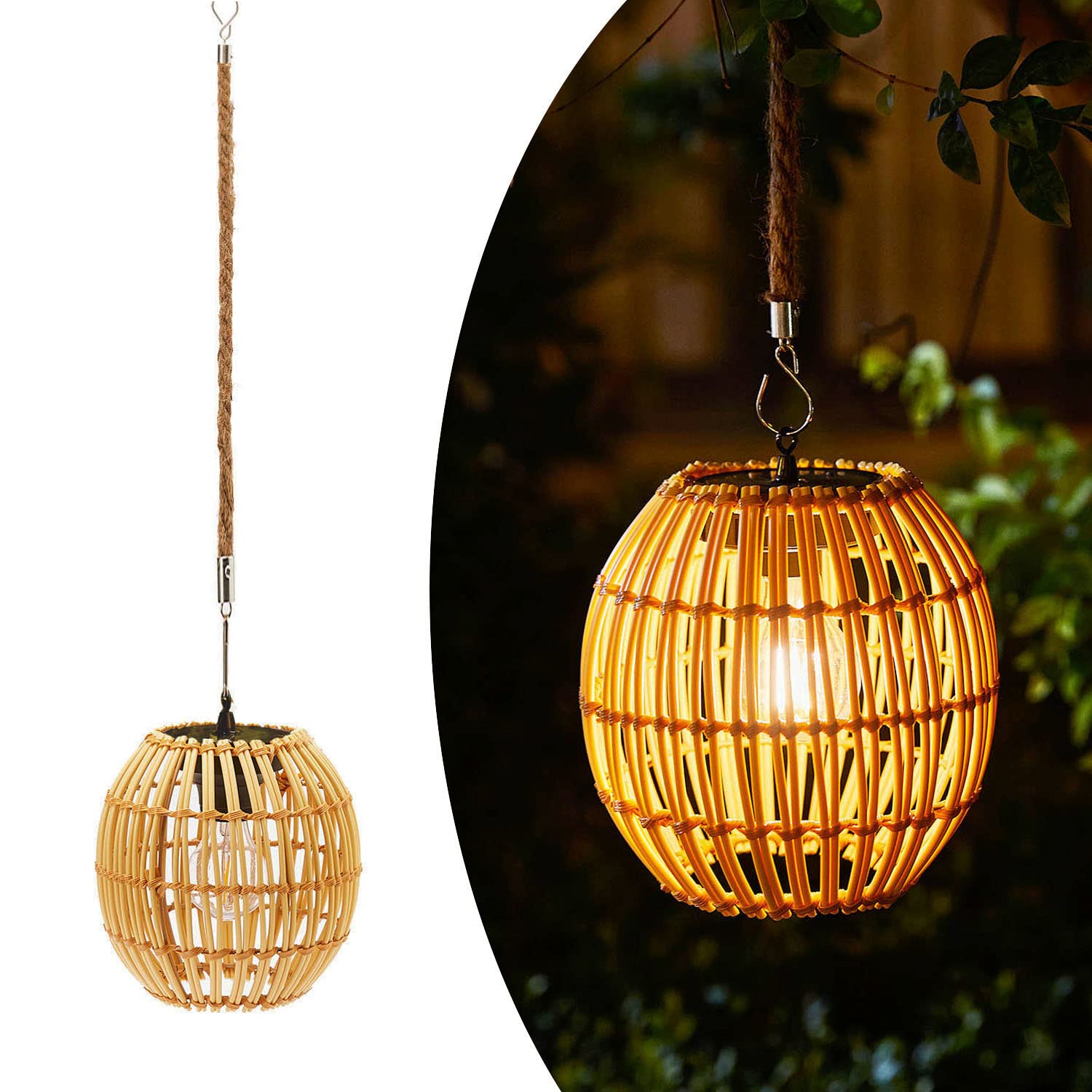 wicker lanterns outdoor